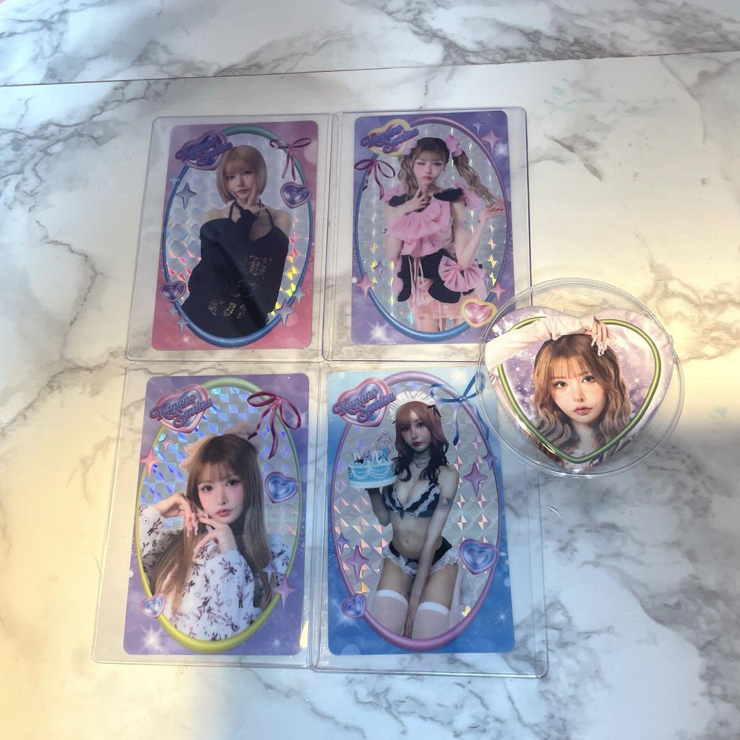 

[USED] Kana Senritsu trading card badge