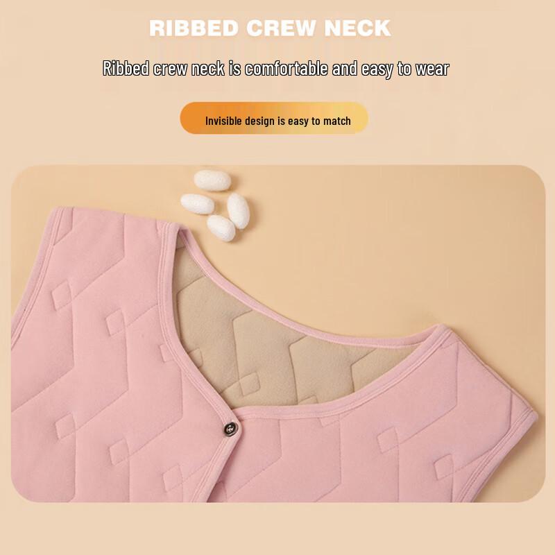 Langsha Men's 2025 Thermal Fleece-Lined Vest