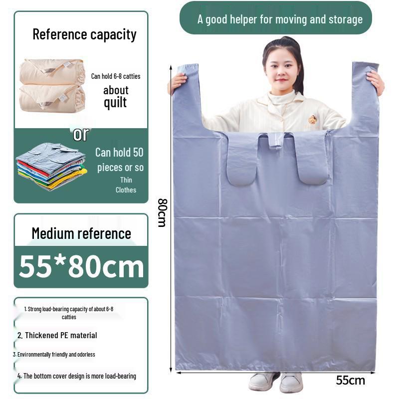 10 Large-Capacity Thickened Packing and Quilt Storage Bags with Free Shipping