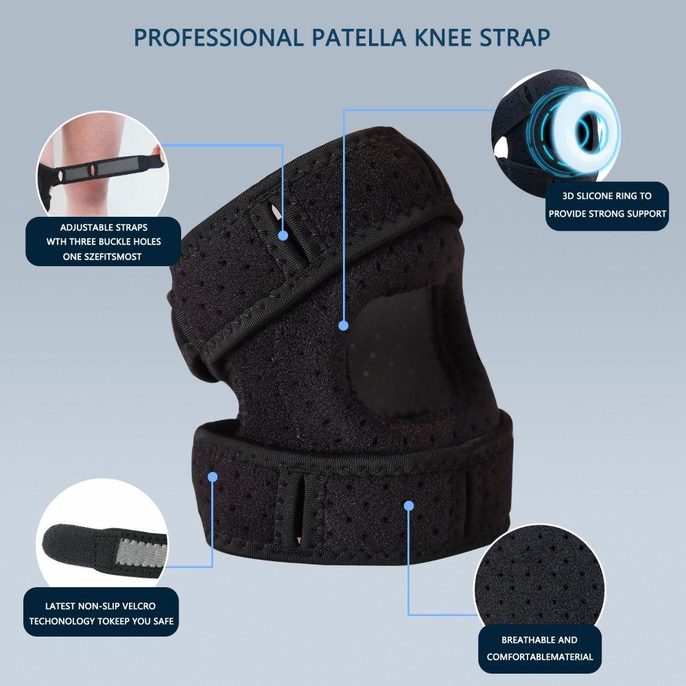 Adjustable Patella Protect Band Breathable Sports Knee Brace Patella Knee Brace Outdoor Sports