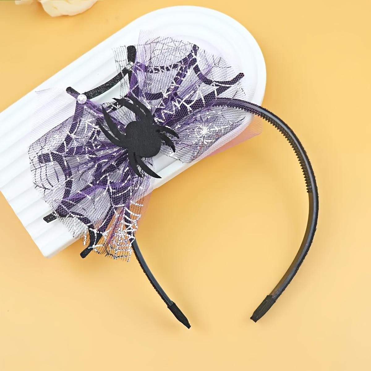 

Elegant and Cute Halloween Spider Skull Headband - 4-Season Wearable, Non-Fur Fashion Women s Accessory - Perfect for Halloween/Christmas Decorations