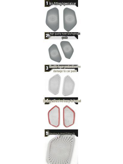 MG 22 MG5 Front Panel Air Outlet Dustproof Speaker Cover Decorative Stickers (Left & Right)
