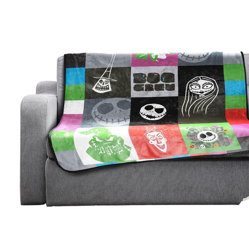 Nightmare Before Christmas Plush Fleece Blanket