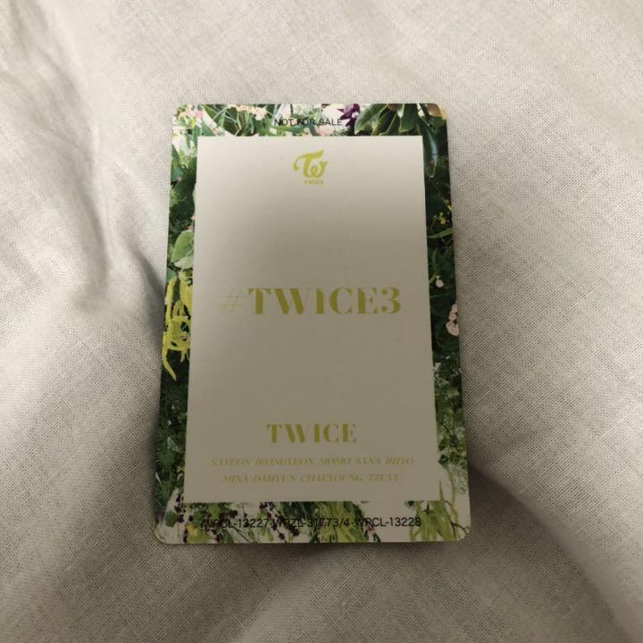 [USED] TWICE #TWICE3 Jeongyeon High Touch Ticket