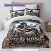 Name Custom Motörhead Pattern Bedding Set Quilt Cover Pillowcase Home Decor Gift (1 * Duvet Cover + 2 * Pillowcase, Without Core)