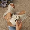 Fashion Women Platform Sandals 2025 New Casual Slippers Fashion Wedges Sandals Women Open Toe Beach Shoes for Women Zapatos De Mujer