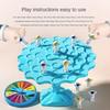 Astronauten Balance Puzzle Tischspiel Gelegenheitsspiel Interaktives Tischkampfspiel für Eltern und Kinder Kinder Stapelbrett Partyspiel