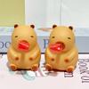 1PC NEW Capybara Squeeze Toy Fidget Toys Handmade Silicone Mini Kawaii Plush Little Hamsters Squishy Toys