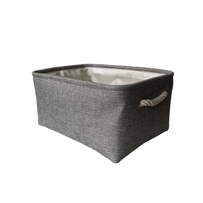 Foldable Children's Toy & Sundry Storage Basket - Washable Fabric Organizer for Living Room Items