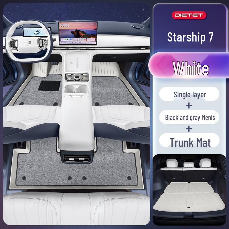 Galaxy Starship 7 TPE2025 Foot Mats for Geely Galaxy EM-i Car Interior Accessories