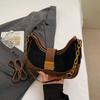 Niche design deerskin fleece bag, new women's bag, messenger bag chain, underarm bag, shoulder bag.