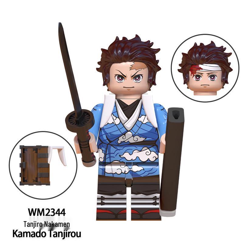 Demon Slayer Building Block Minifigures: WM61167, WM6137, WM6168, WM6162