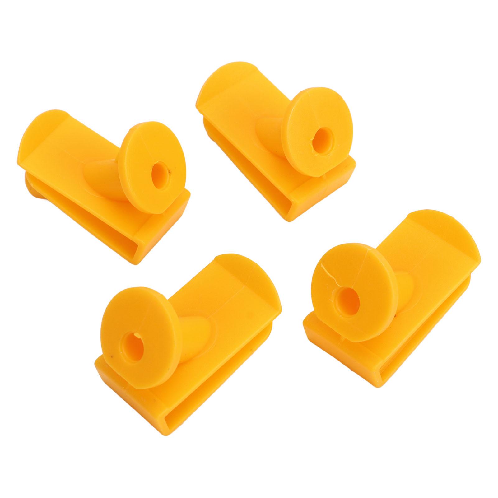 

8PCS Engine Base Screw Clip A0019913970 Yellow Undertray Mounting Clips Replacement For Smart Fortwo W450 W451 Models
