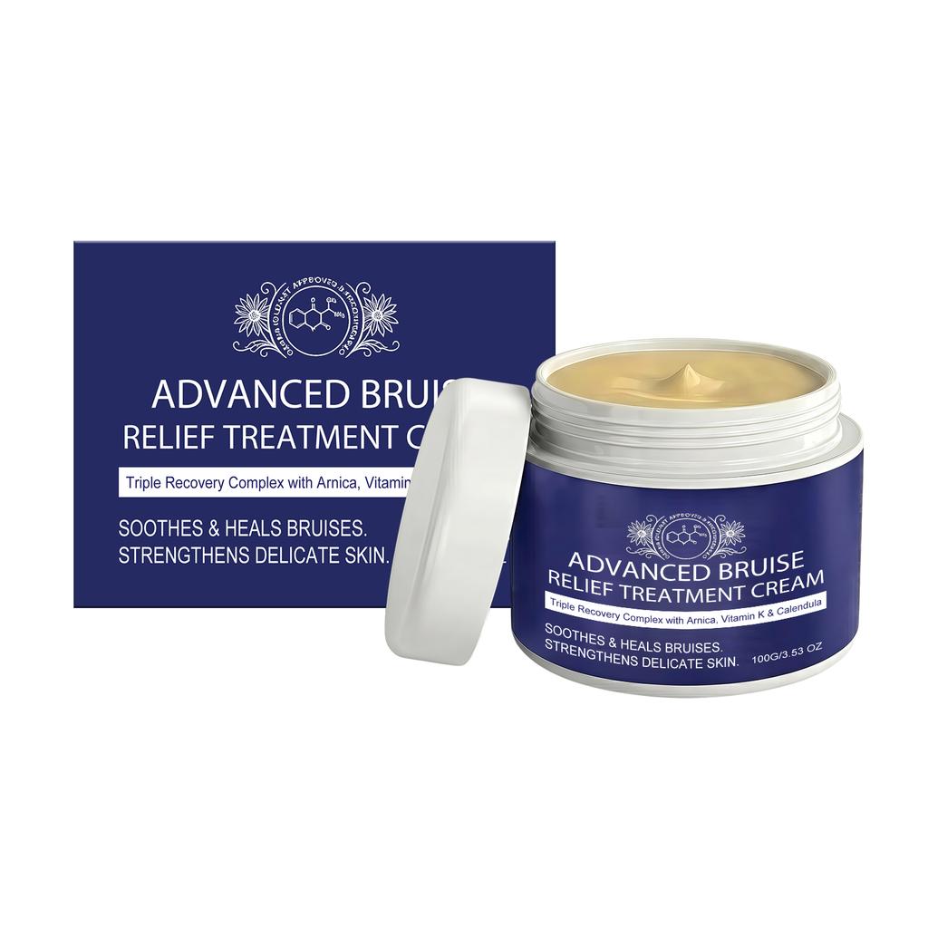 Skin Care Cream Bruise Relief Soothe Swelling Gentle pH Balanced Formula No Artificial Color Fragrance Accelerate Recovery 100g