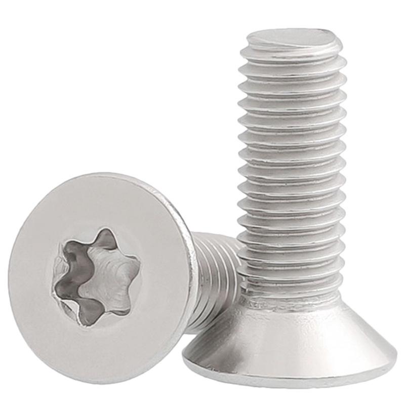 201 Stainless Steel Hexagonal Countersunk Head Screw M2.5/M3/M4/M5