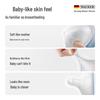 babycare Biberón de Vidrio Pro Anti-cólico con Forma de Pezón