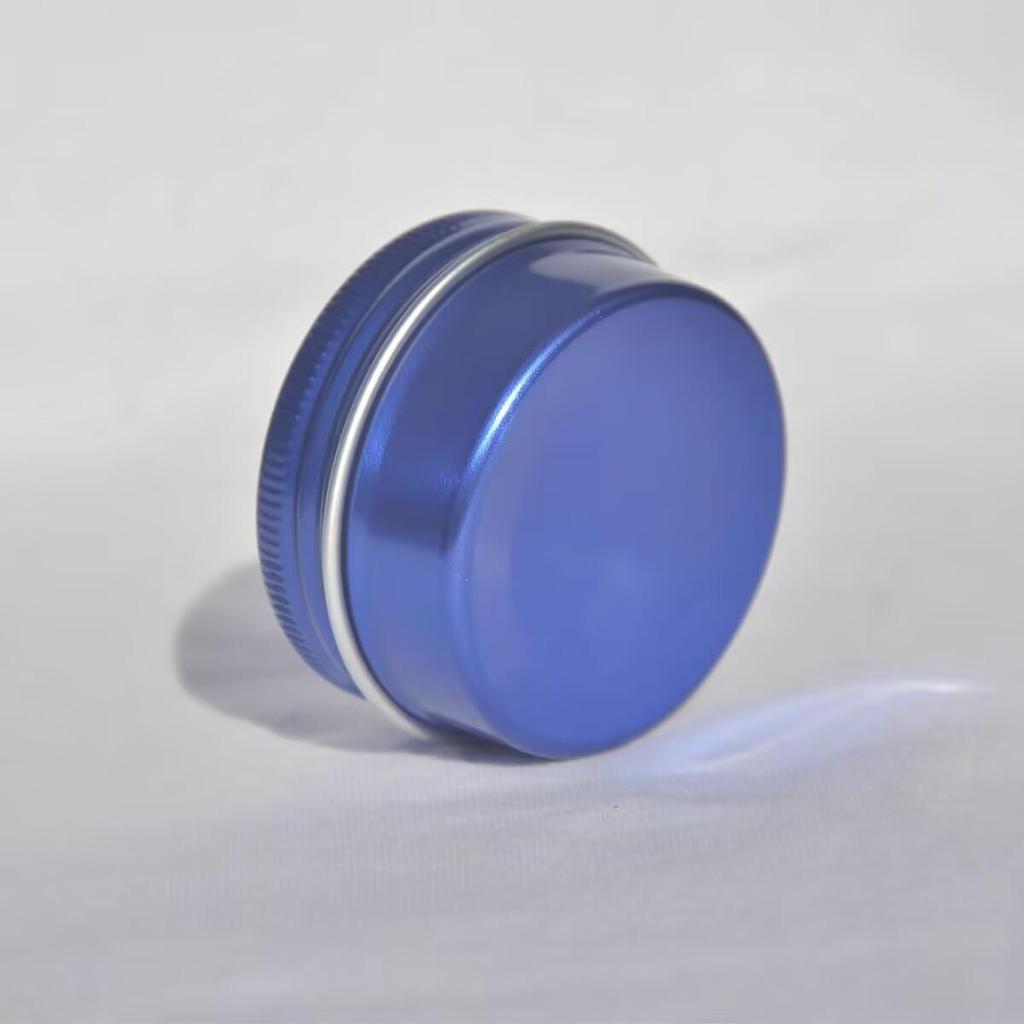 50 Stück Blaue Farbe 30g Aluminiumdose 30ml Aluminiumtiegel 30ml Kosmetiktiegel 30g Cremetiegel