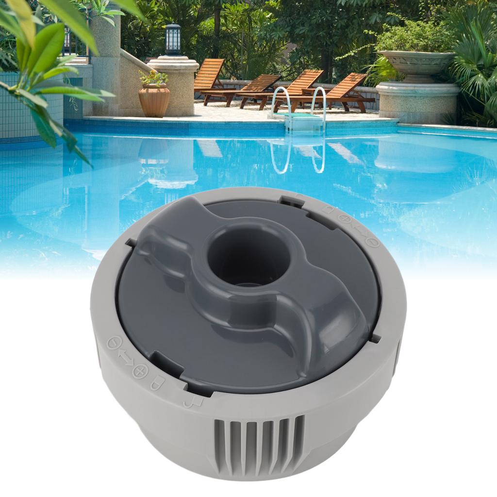 Chemical Pool Dispenser Connection, 43mm Plastic Replacement Accessory Compatible with P03821 Dispenser for Swimming Pool Spa Pool