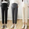 1683 Spring Maternity Straight-Leg Support Belly Nine-Point Casual Pants