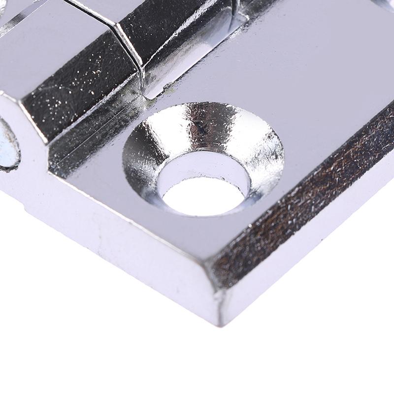 4040/5050/6060 Zinc Alloy Square Folding Hinge Surface Mounted Hinge Distribution Cabinet Industrial Power Cabinet Hinge