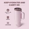 BOTTLE BOTTLE Tumbler with Straw, 1200ML, Leakproof Stainless Steel Water Bottle, Large Capacity Water Bottle with Double Wall, Vacuum Insulation,