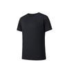 Champion Mens Short Sleeve Knitted T-Shirt Summer Sports Tee Men Tops Basic-Black 152620107-4