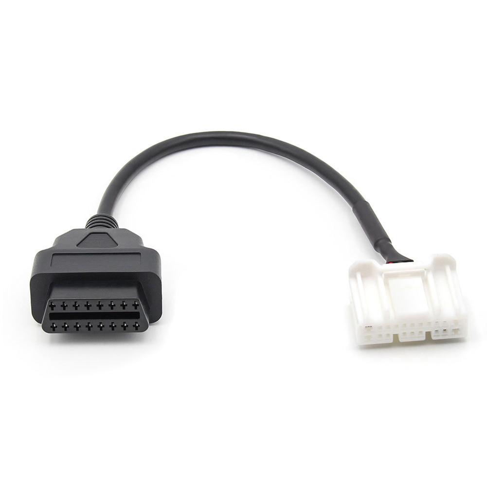 OBD2 Cable Diagnostic Cable 20 Pin To 16Pin 12V Voltage Compatibility 20 Pin To 16Pin Interface For OBD Interface