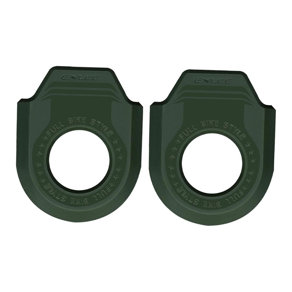 TPU Bicycle Crank Arm Protector Universal Crank Boots Spare Set Dustproof Sleeve for Bike Crankset MTB Riding