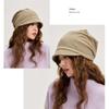 Keep Warm Slouchy Baggy Caps Solid Color Skull Cap Chemo Cap Beanie Hat  Outdoor Headwear