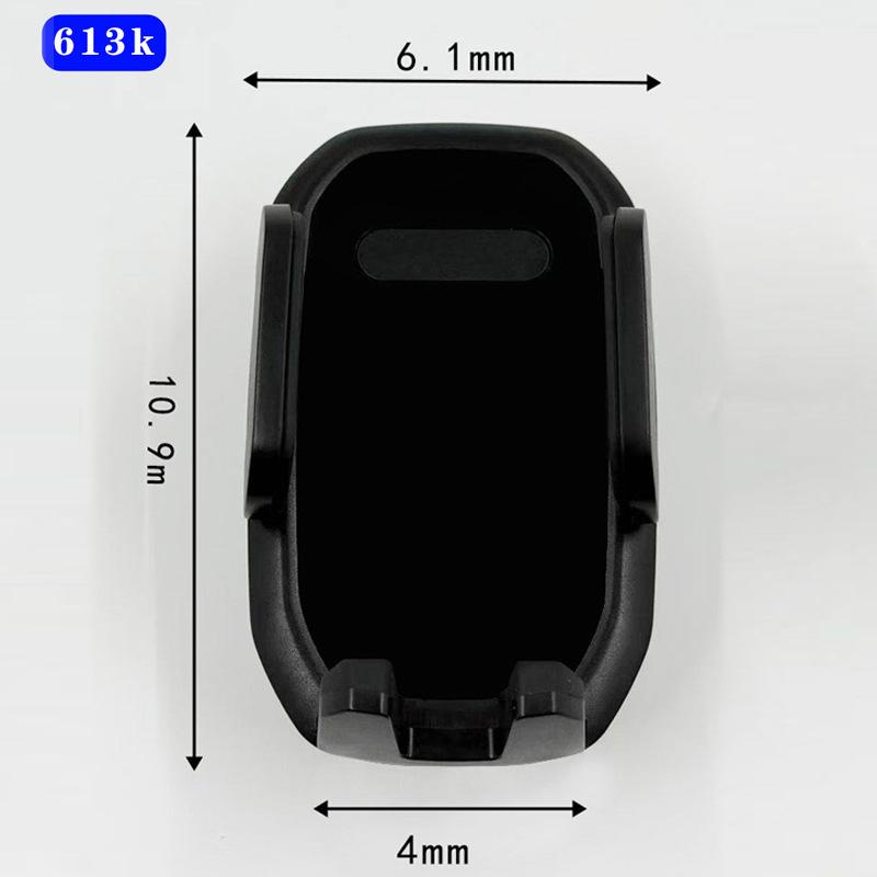 Car Phone Holder: Mirror Surface, Snap-On, Universal Air Vent