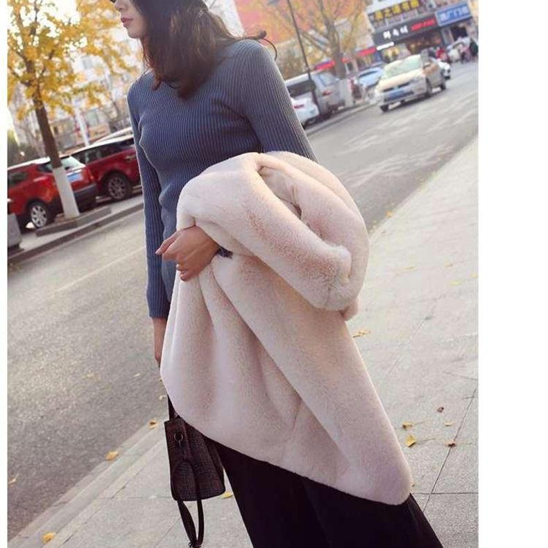 Autumn and winter new gold mink vest thin fur vest fur plush vest jacket imitation fur medium vest