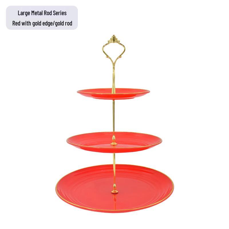Jiante Rotating Three-Tier Fruit Plate