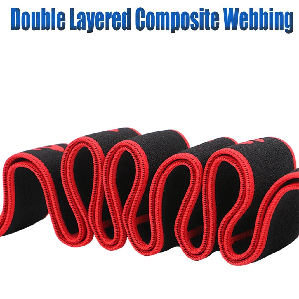 Yoga-Stretch-Widerstandsbänder für Erwachsene, hochelastischer Mehrsegment-Gürtel, Yoga-unterstützter Stretching-Gürtel, Yoga-Fitnessprodukte