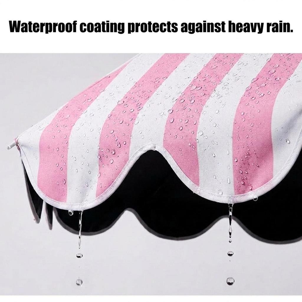 Beach Umbrella Parasol Windproof Portable Heavy Duty Sun Shade Sun Protection Outdoor Canopy for Patio Backyard Garden Travel