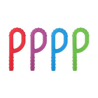 מוט נשכן בצורת P כלי לאימון שרירי דיבור לילדים