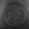 HUNTING WORLD Handbag TAIMA logo leather black leather Women Used