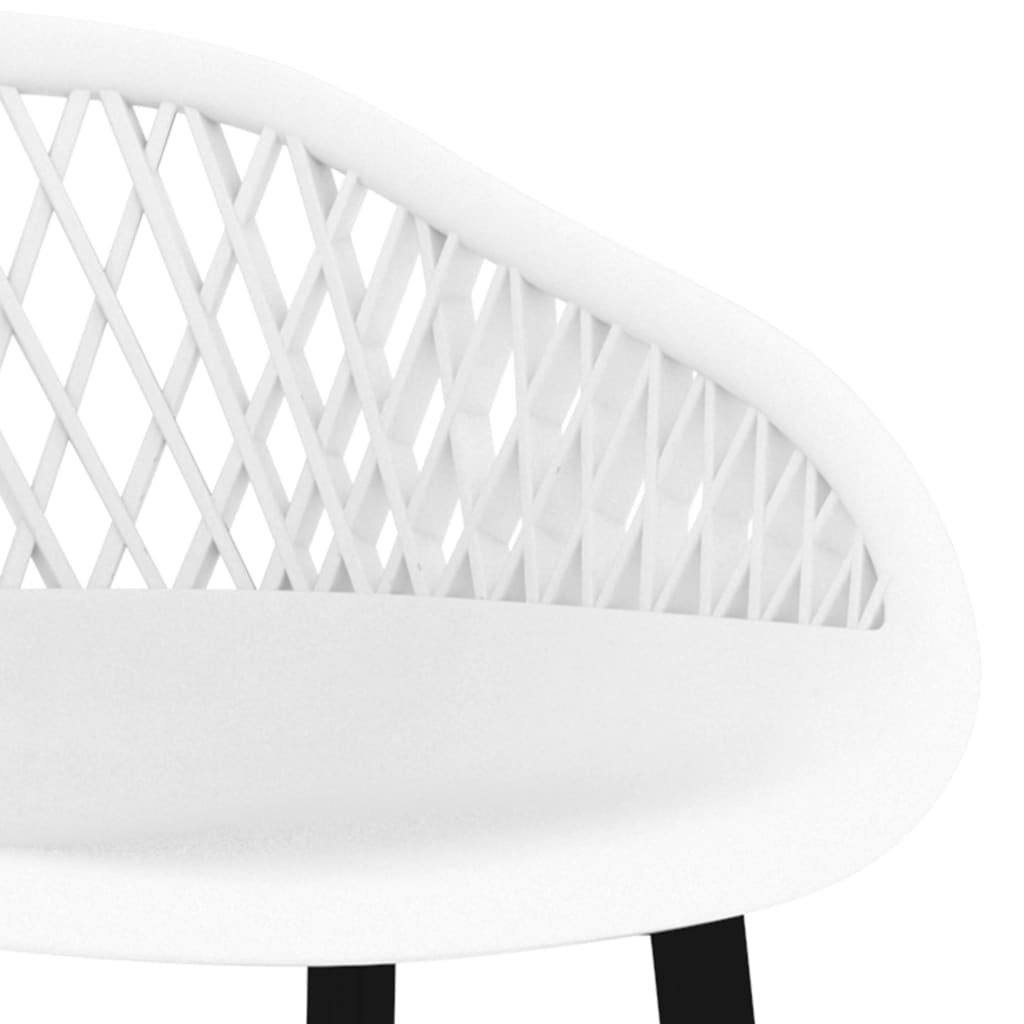 5 Piece Bar Set in Black and White