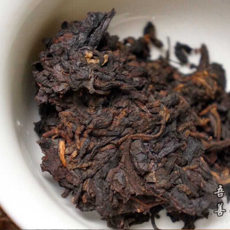 Lao Tong Zhi 7978 Haiwan Old Comrade Puer Tea Cake 2007 357g Ripe Pu-erh Shu Tea