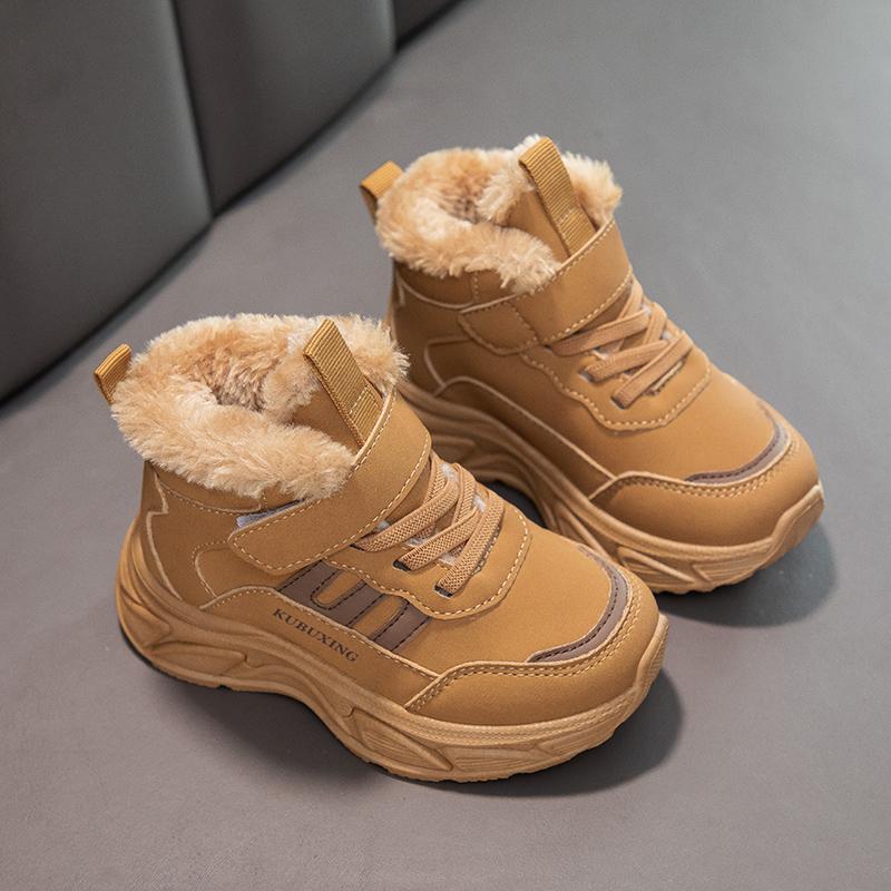 

Детская мода осень и зима высокие дышащие повседневные туфли дети бег спортивные студенты девочки трендовые удобные кроссовки для спортзала 26 пшеничный