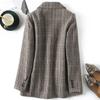 Mantel Locker Sitzend Einteiliger Anzug Oberteil Blazer Damenbekleidung Blazer Damen