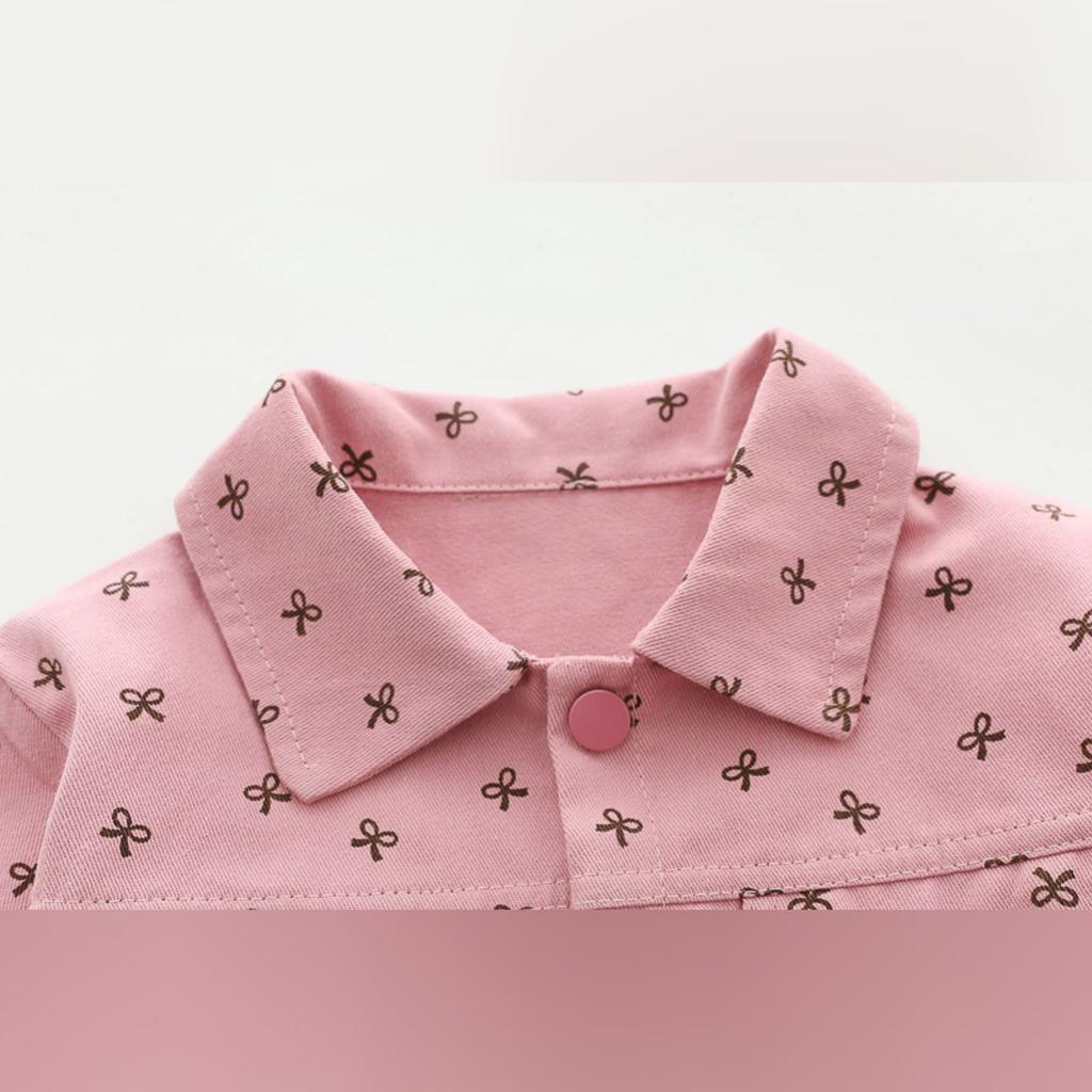 Kids Casual Long-Sleeve Set, Comfortable Daily Wear Outfits