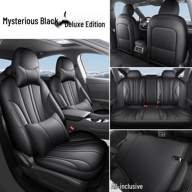 Roewe M7DMH Original Perforerade Läder Bilbarnstolsskydd - Andningsbara & Hälsobevarande