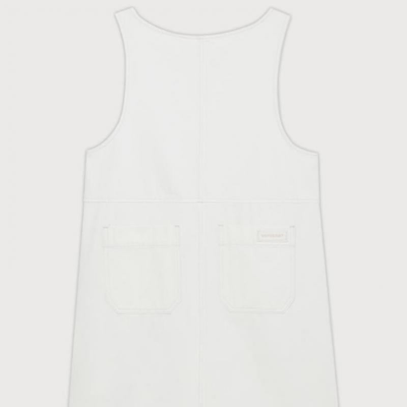 Covernot Women S SuSpender Denim dreSS B1 Co2501op70 In Iv