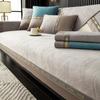 Luxury Feather Sofa Covers for Living Room Four Seasons Chenille Stereoscopic Jacquard Sofa Cushion Modern Non-slip Couch Cover