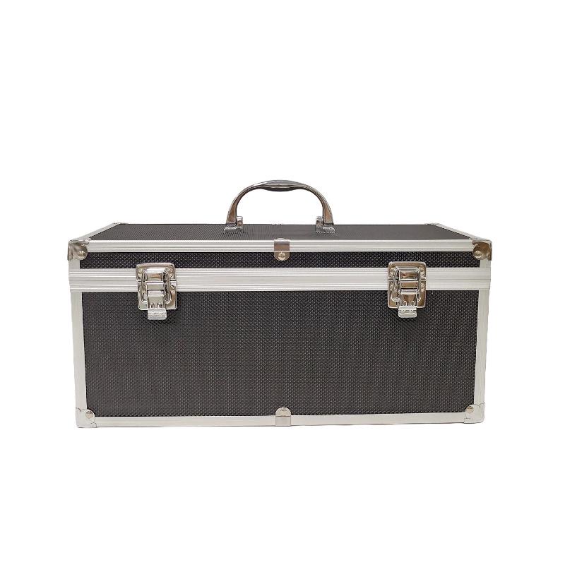 Multifunctional Aluminum Alloy Suitcase Toolbox / Instrument Equipment Storage Box Empty Box