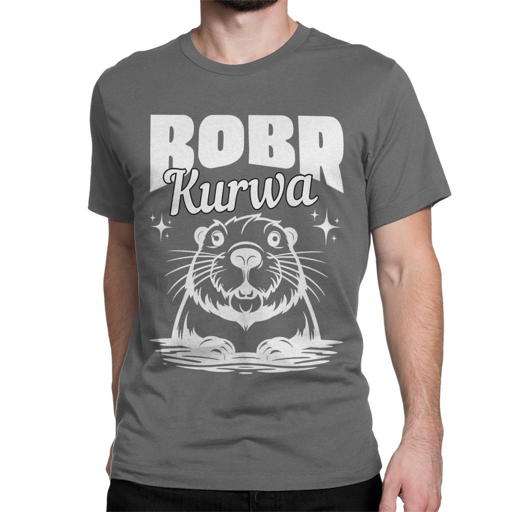 Bobr Bober Kurwa T-Shirts Men Women Polish Awesome 100% Cotton Tee Shirt Round Neck Short Sleeve T Shirts Summer Tops