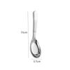 Creative Korean 316 Stainless Steel Spoon Household Flat-bottomed Teaspoons Thickened Deepened Tablespoons Utensil for Home