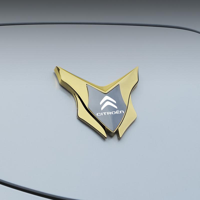 Metalowa Naklejka na Karoserię Samochodu 3D Emblemat Odznaka Tylny Bagażnik Naklejka do Citroen C1 C2 C3 C4 C5 C6 C8 C4L DS3 DS4 DS5 DS5LS Akcesoria