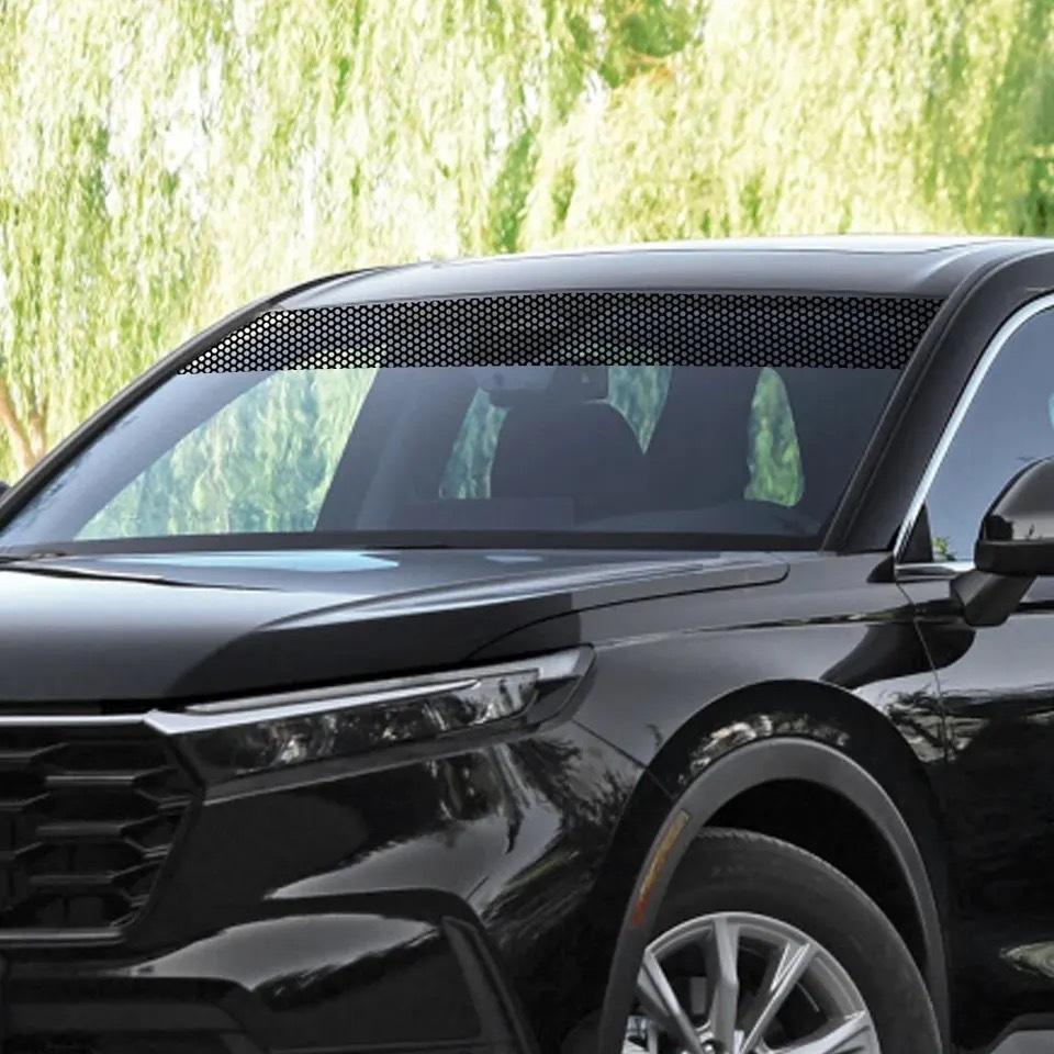 

Anti-UV Car Windscreen Solar Film Anti-UV Privacy Heat Insulation Window Sun Shade Tinted Stickers PVC 150x20cm with Scraper