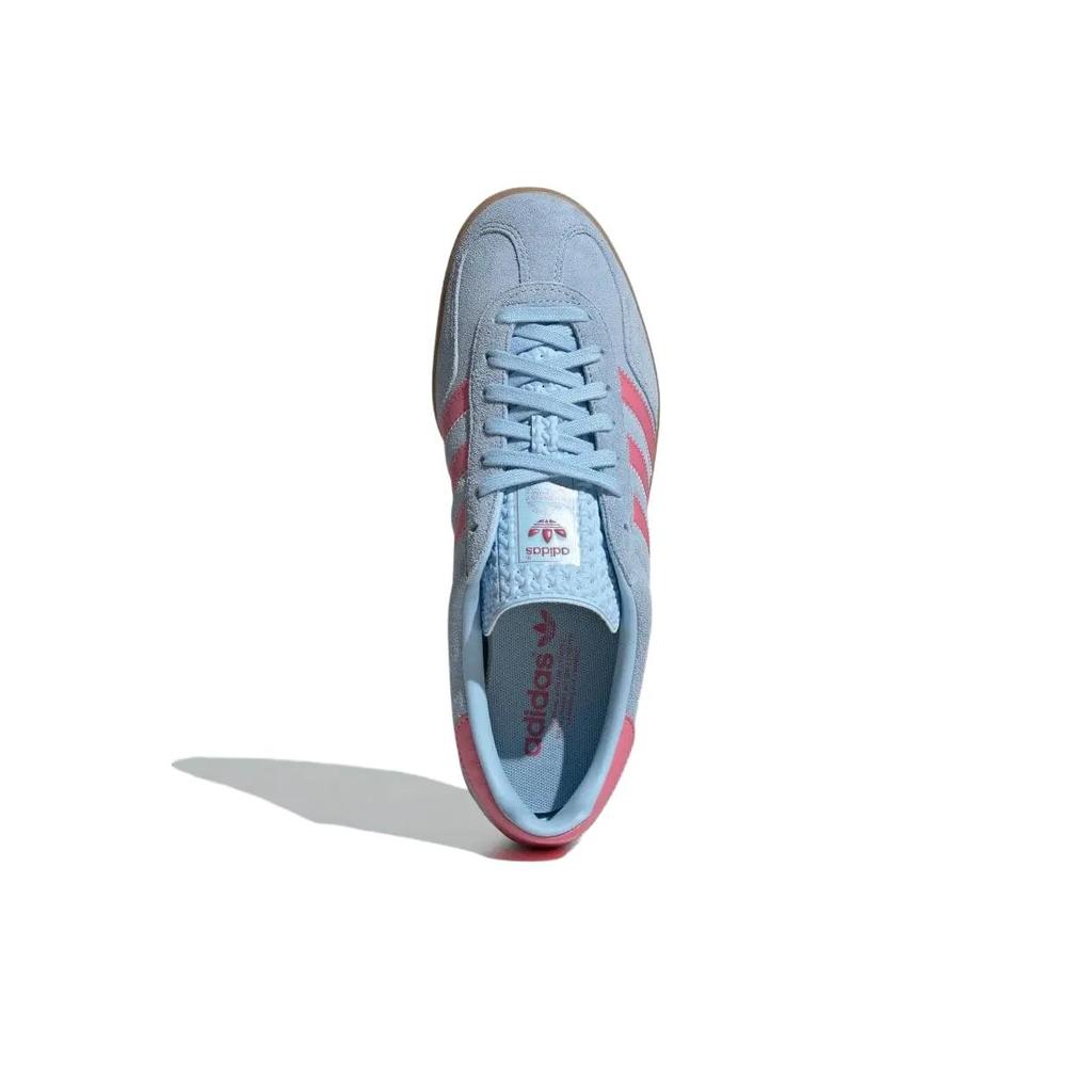 Adidas Gazelle Indoor Clear Sky Rose Tone Unisex Sneakers Gum JH6193